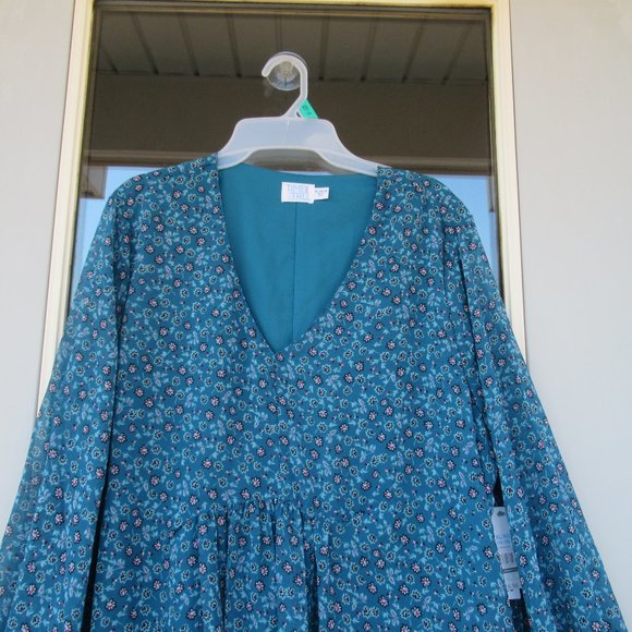 💜$8ifbundle3 NWT floral print peasant dress boho - Picture 4 of 15